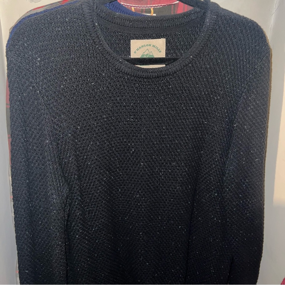 O’Hanlon Mills speckle crew neck sweater urban outfitters men’s size small nwt
